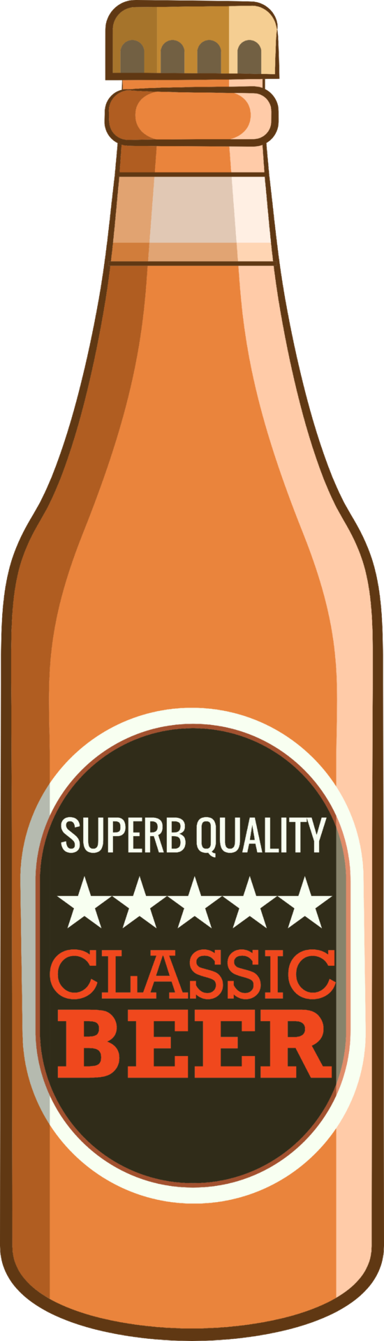 Beer bottle png graphic clipart design 19906471 PNG