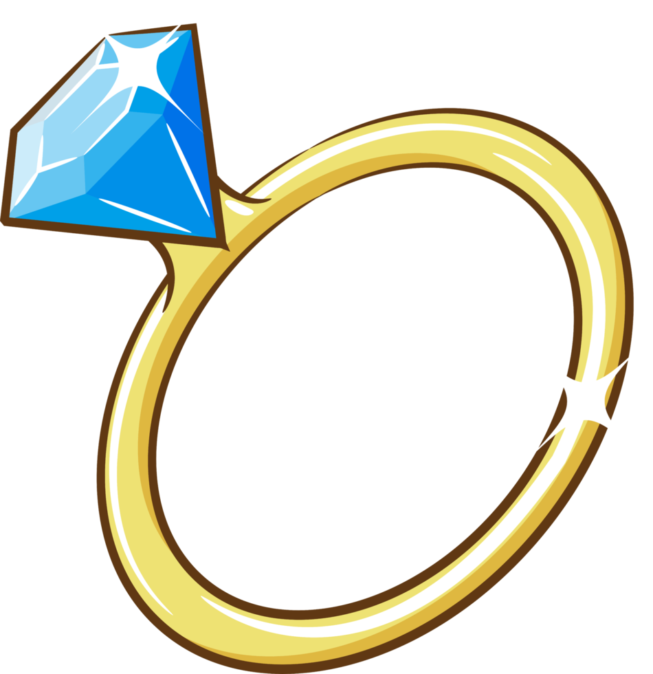 Wedding ring png graphic clipart design