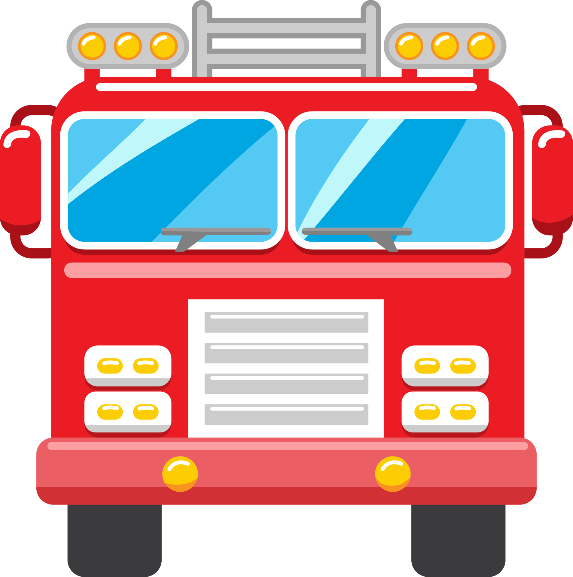 Fire Truck Png Graphic Clipart Design 19906515 Png