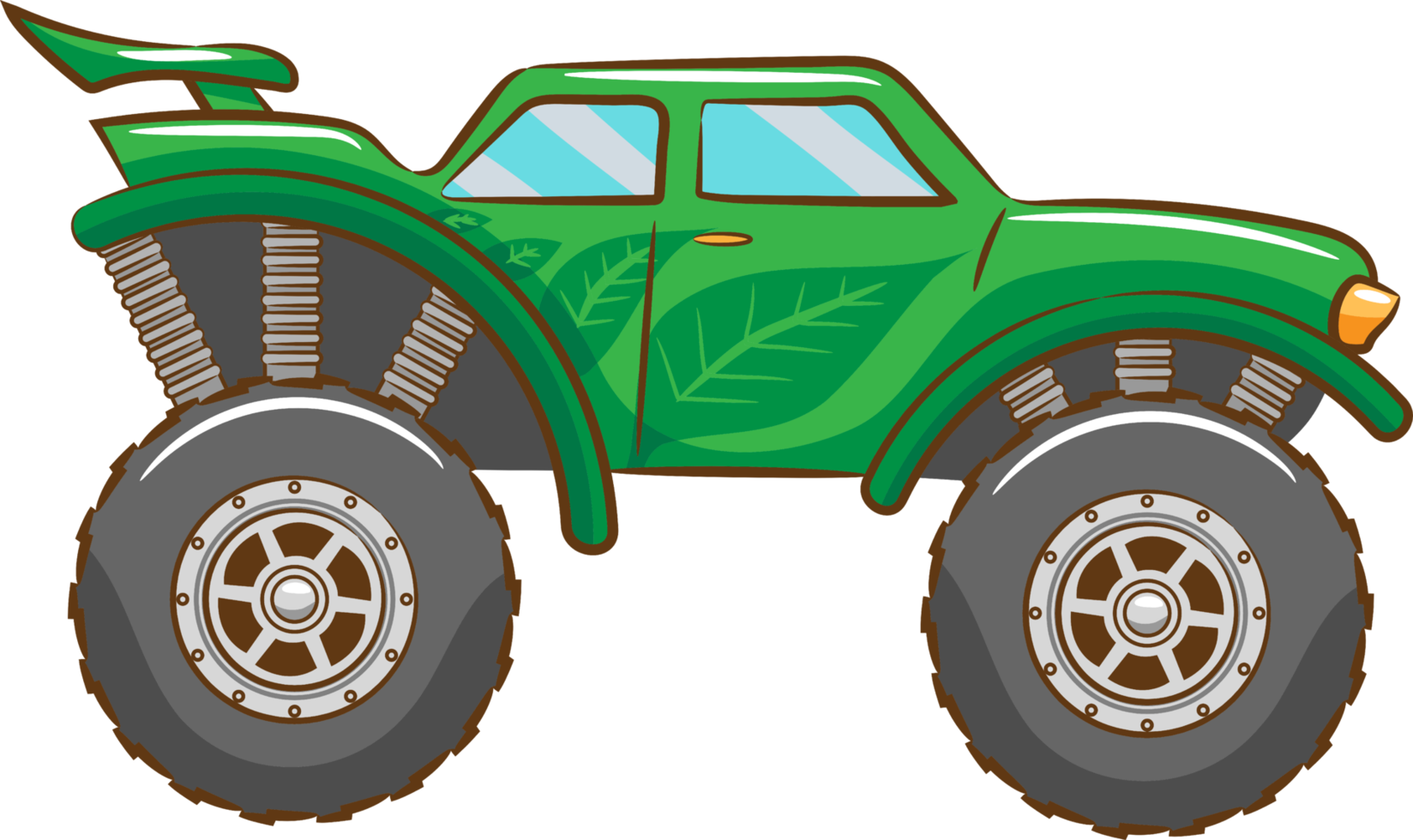 Monster truck png graphic clipart design