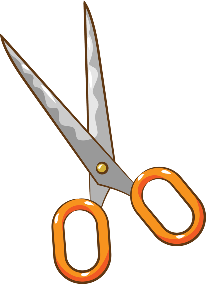 Scissors png graphic clipart design