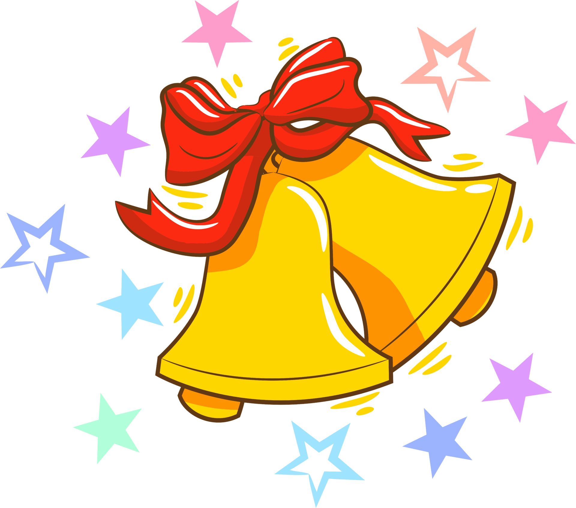 Wedding bell png graphic clipart design 19907049 PNG