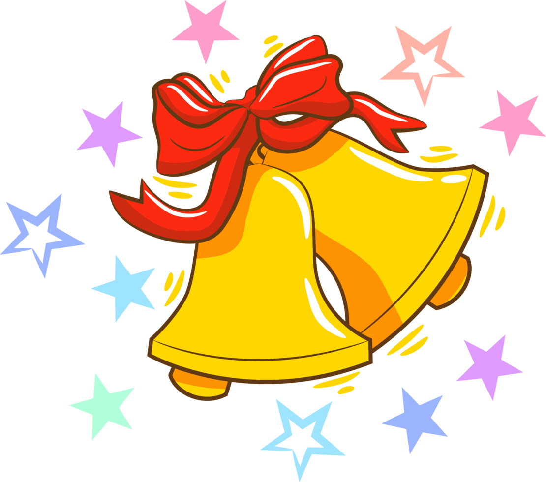 Christmas Cute Bell Element Gif PNG Images