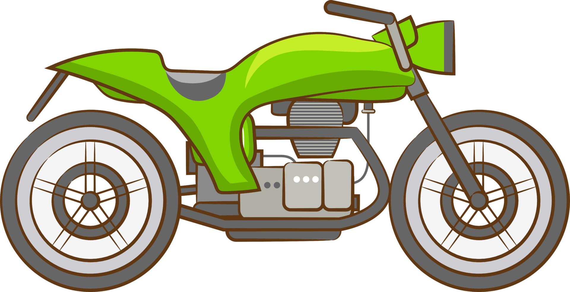 Conceito De Transporte Motocicleta Desenho Animado Ilustração Vetorial  Design Gráfico Royalty Free SVG, Cliparts, Vetores, e Ilustrações Stock.  Image 122417625