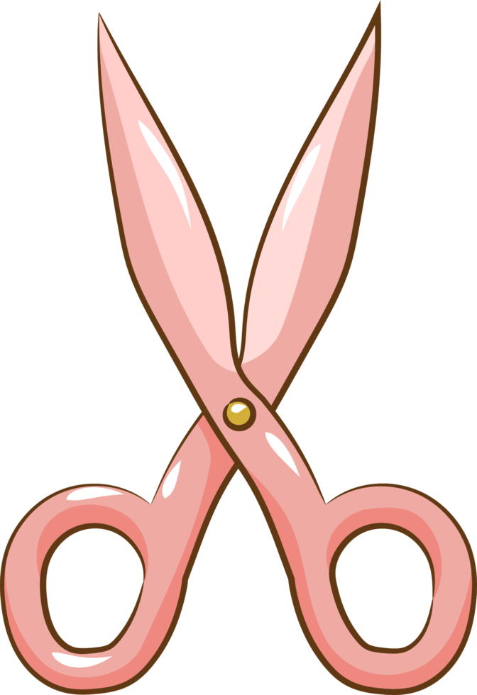 Scissors png graphic clipart design