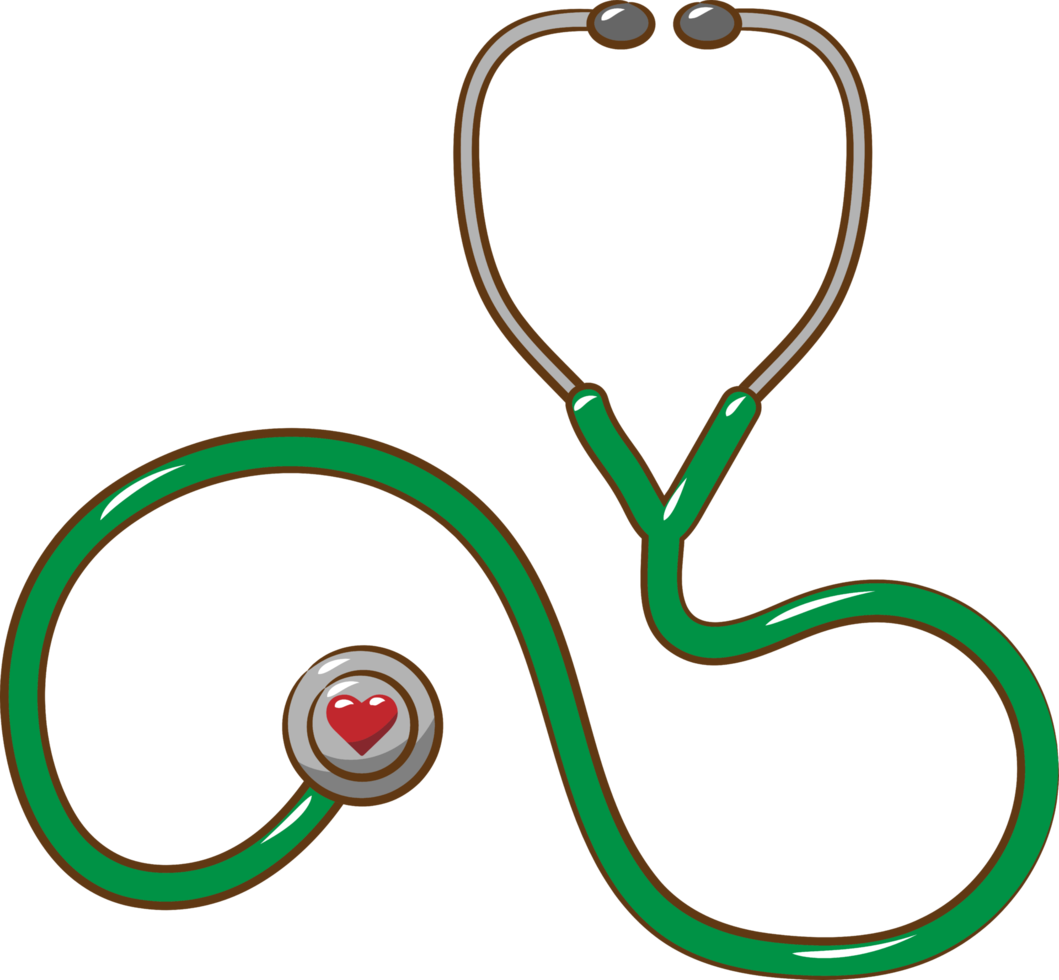 Stethoscope png graphic clipart design 19907079 PNG