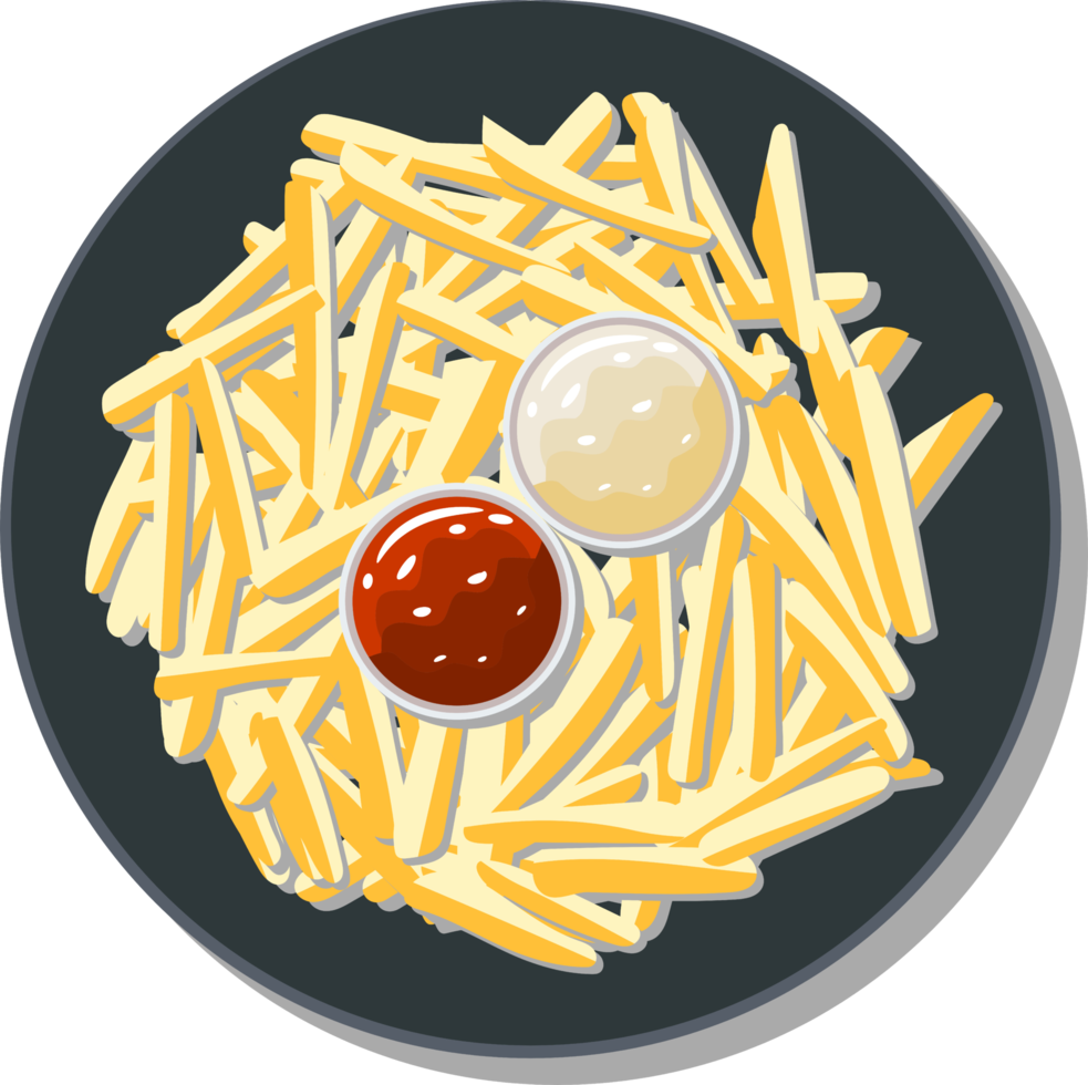 frites png conception de clipart graphique