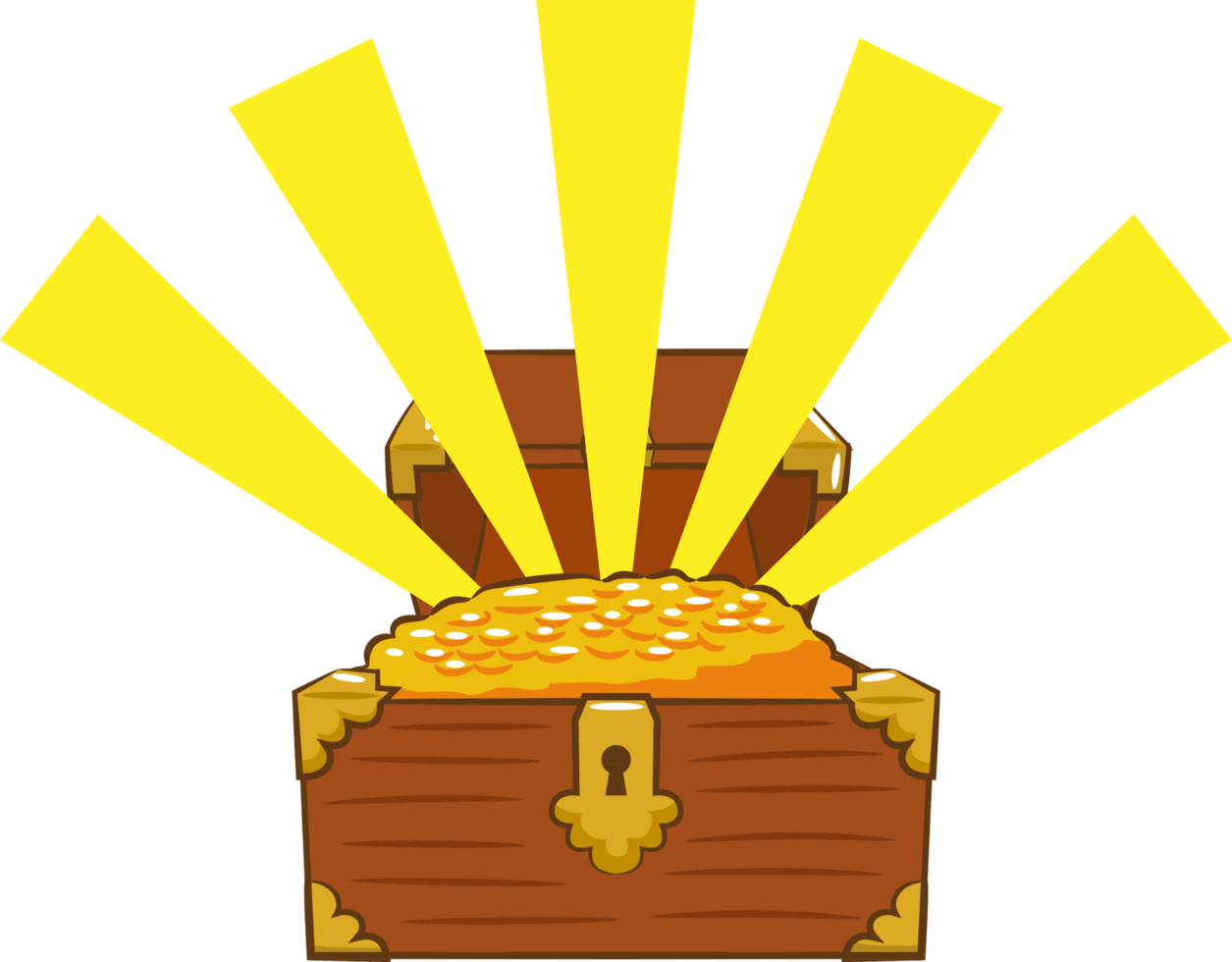 Treasure png graphic clipart design