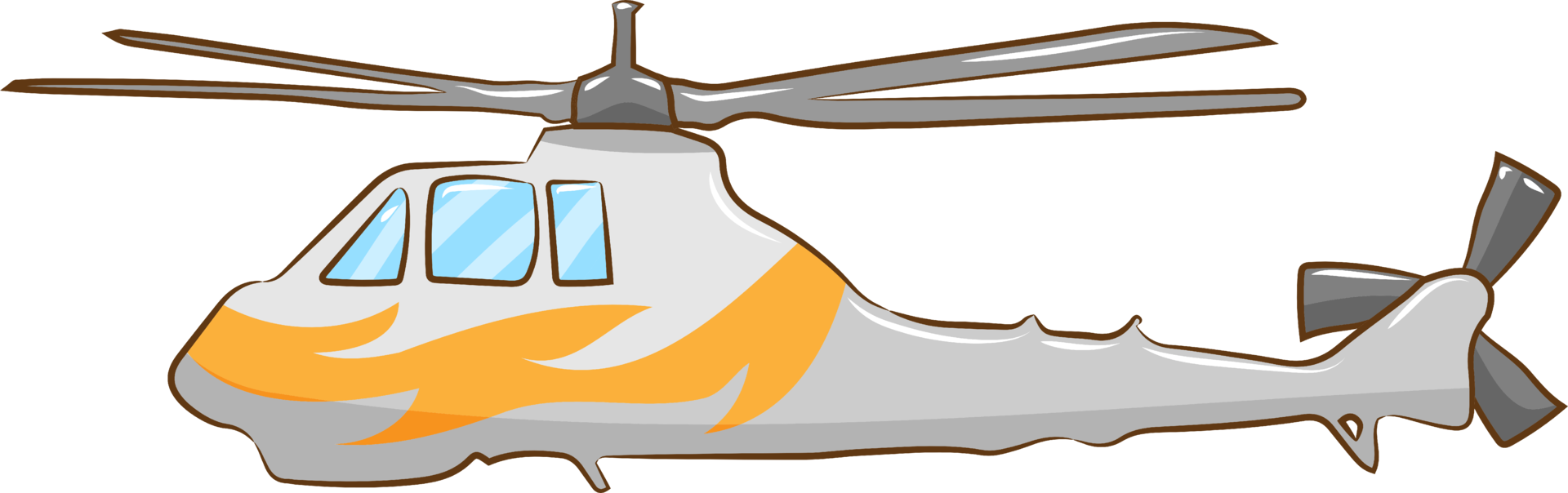 Helicopter png graphic clipart design
