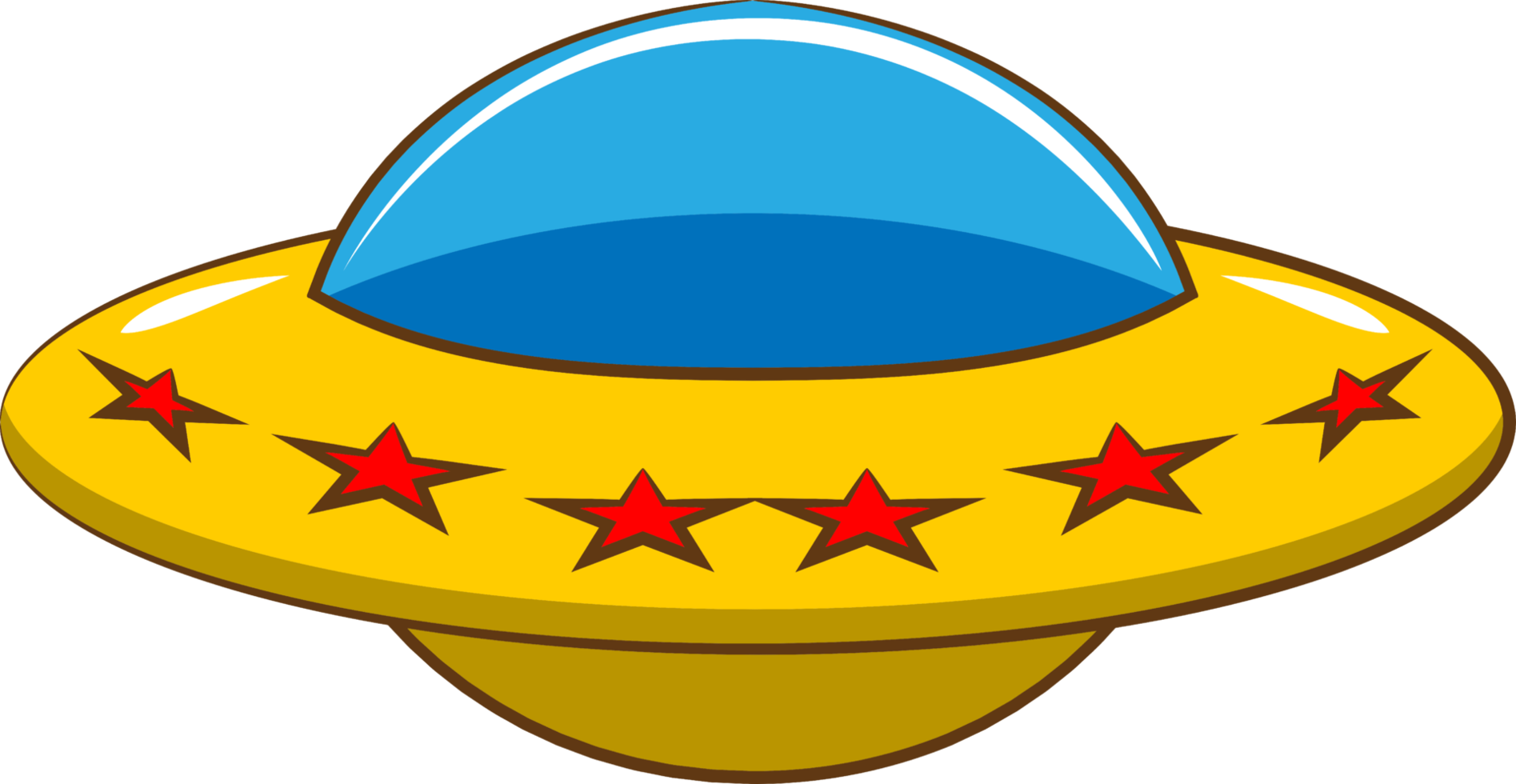 Ufo png graphic clipart design