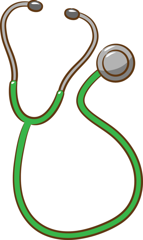 Stethoscope png graphic clipart design