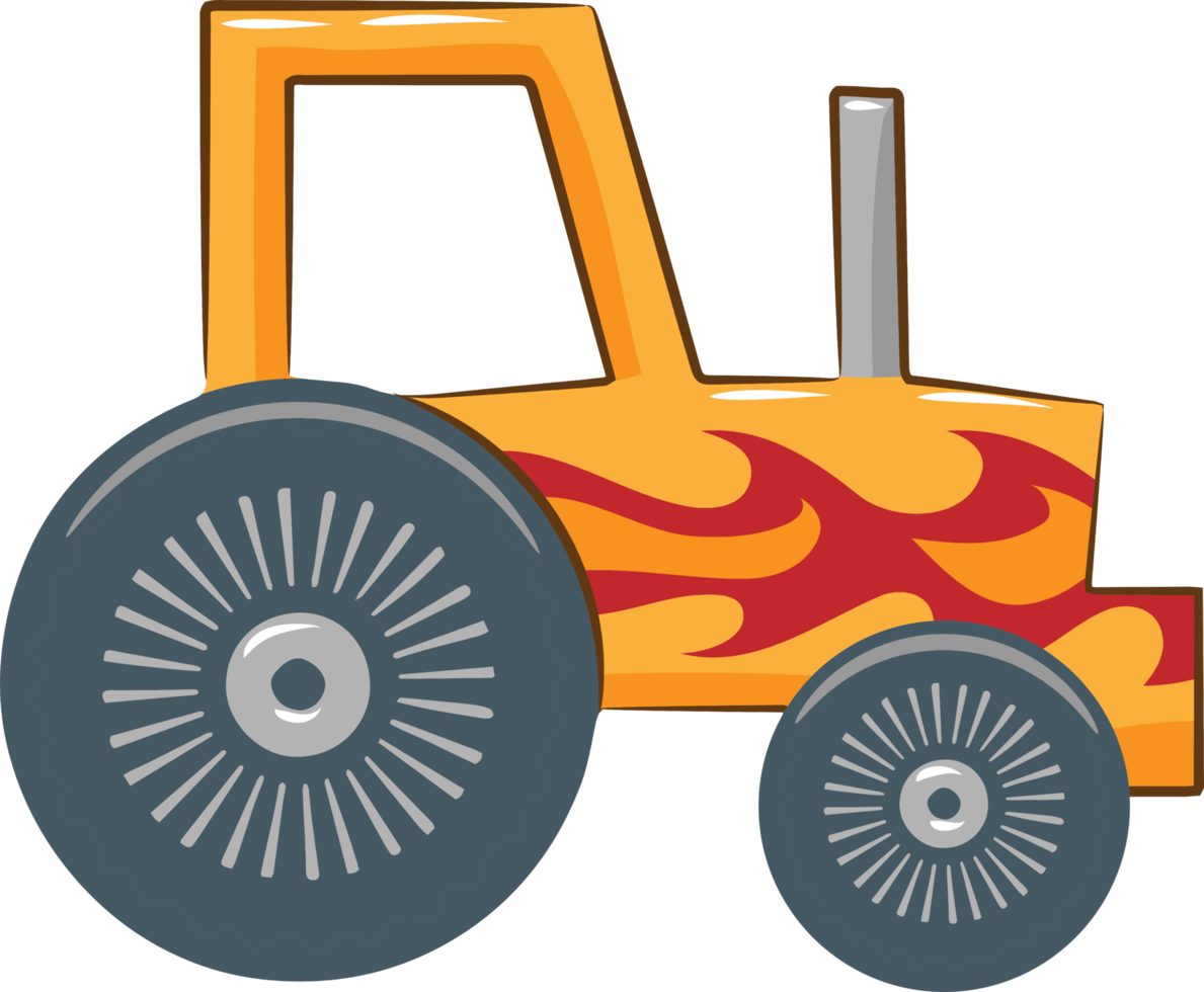 tractor png gráfico clipart diseño