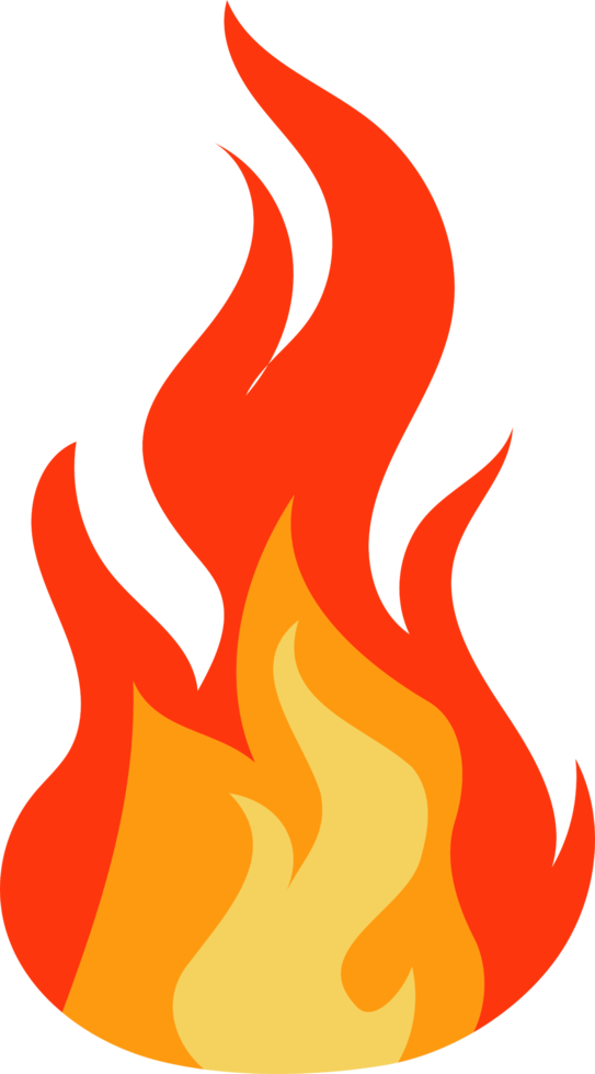 fuego png gráfico clipart diseño