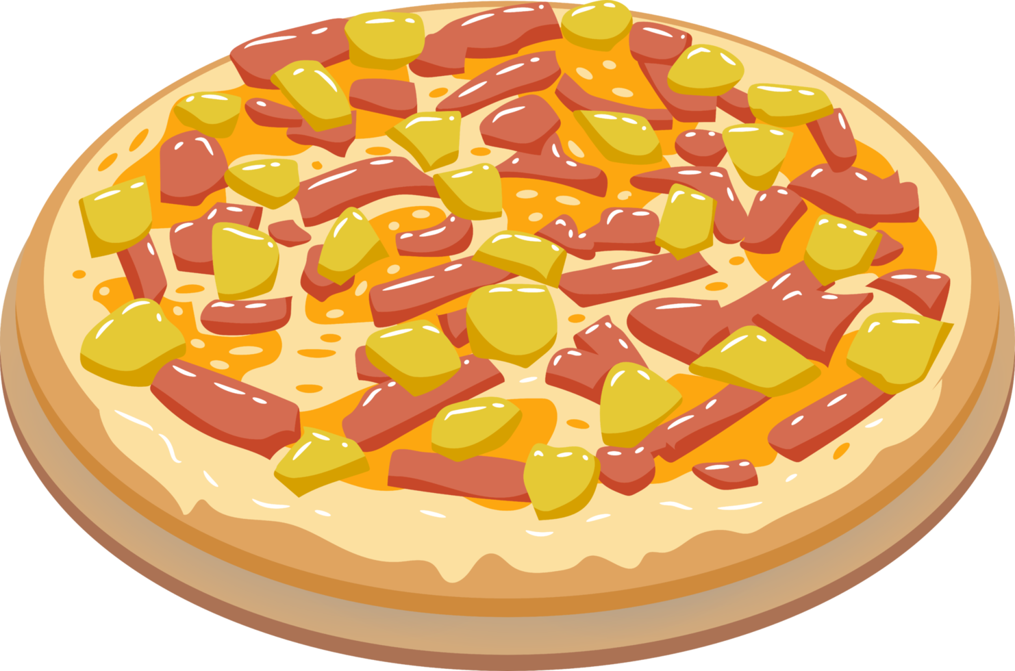 pizza png gráfico clipart diseño