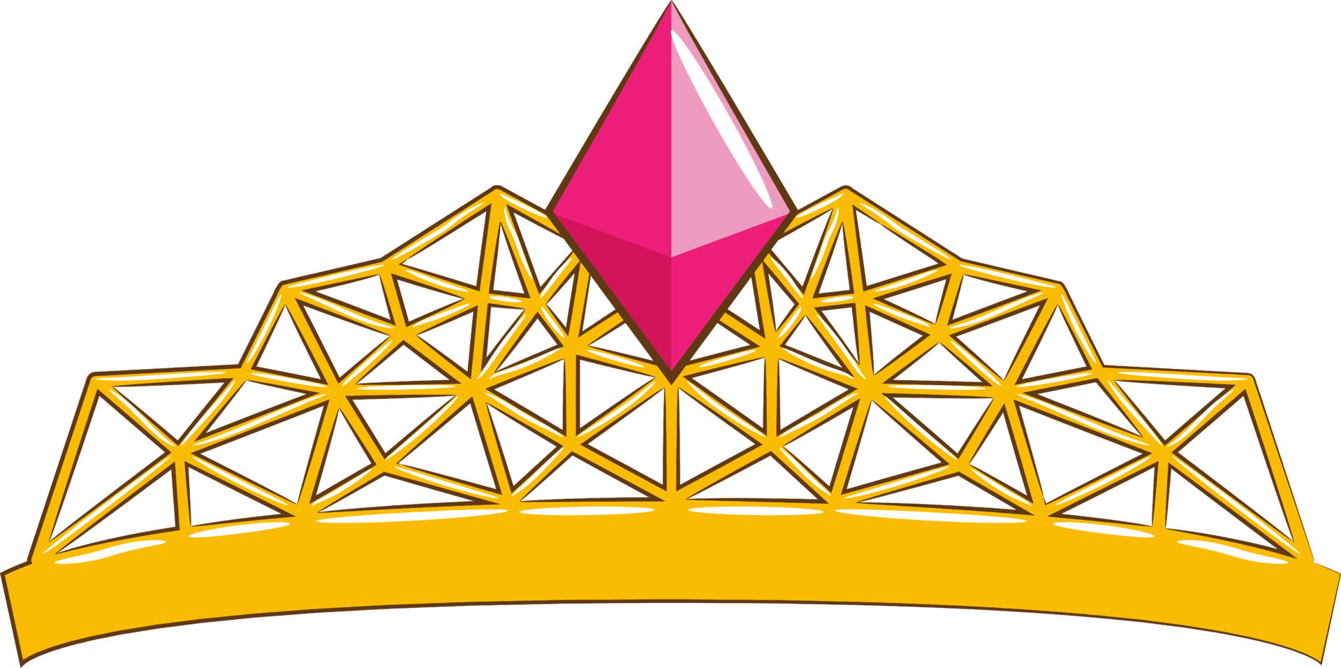 Princess crown png graphic clipart design 19907421 PNG