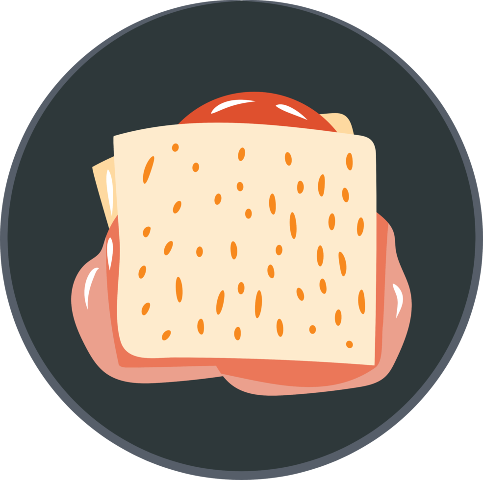 Sandwich png graphic clipart design