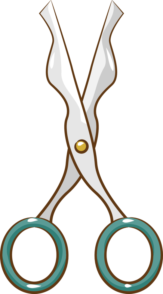 Scissors png graphic clipart design