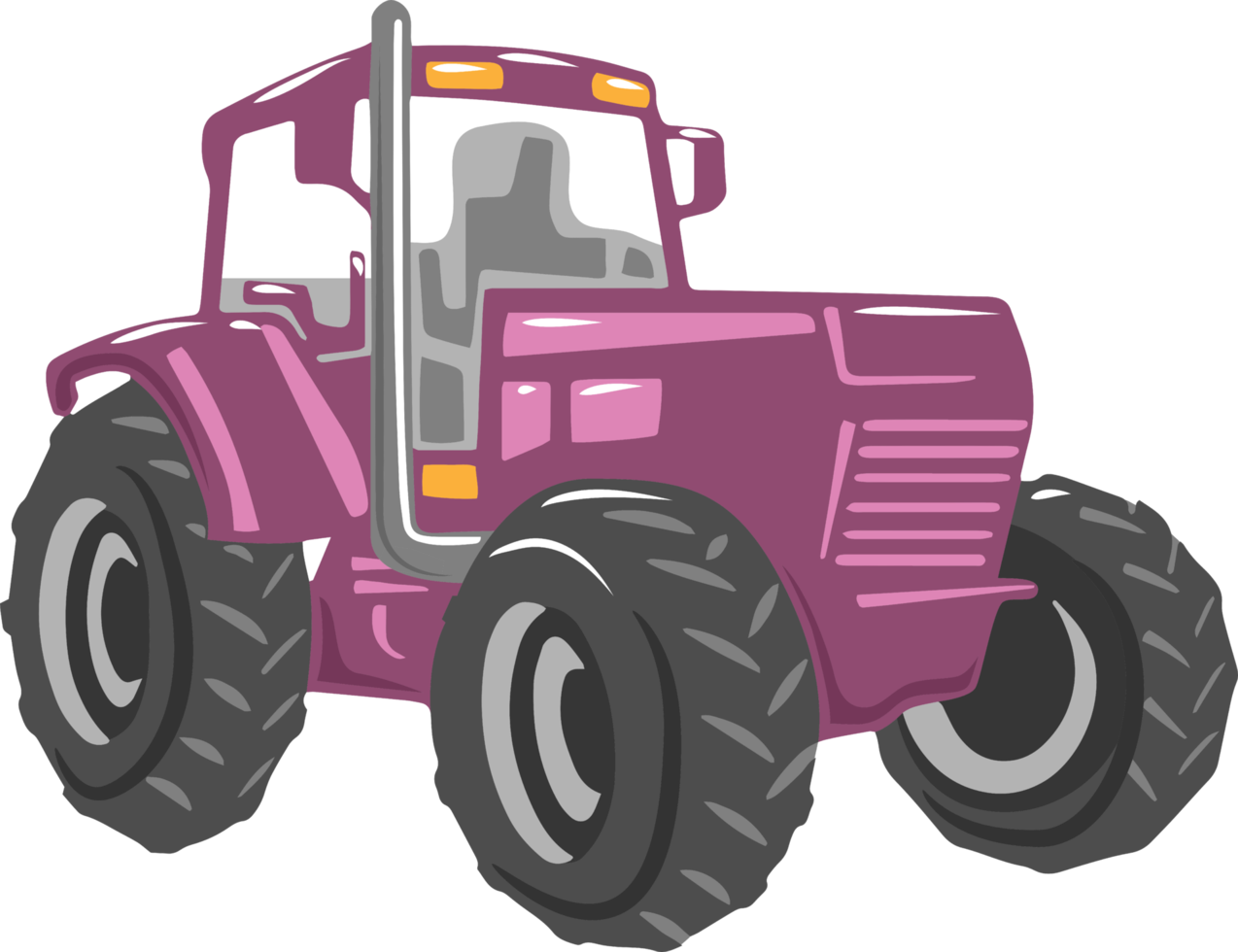 Tractor png graphic clipart design