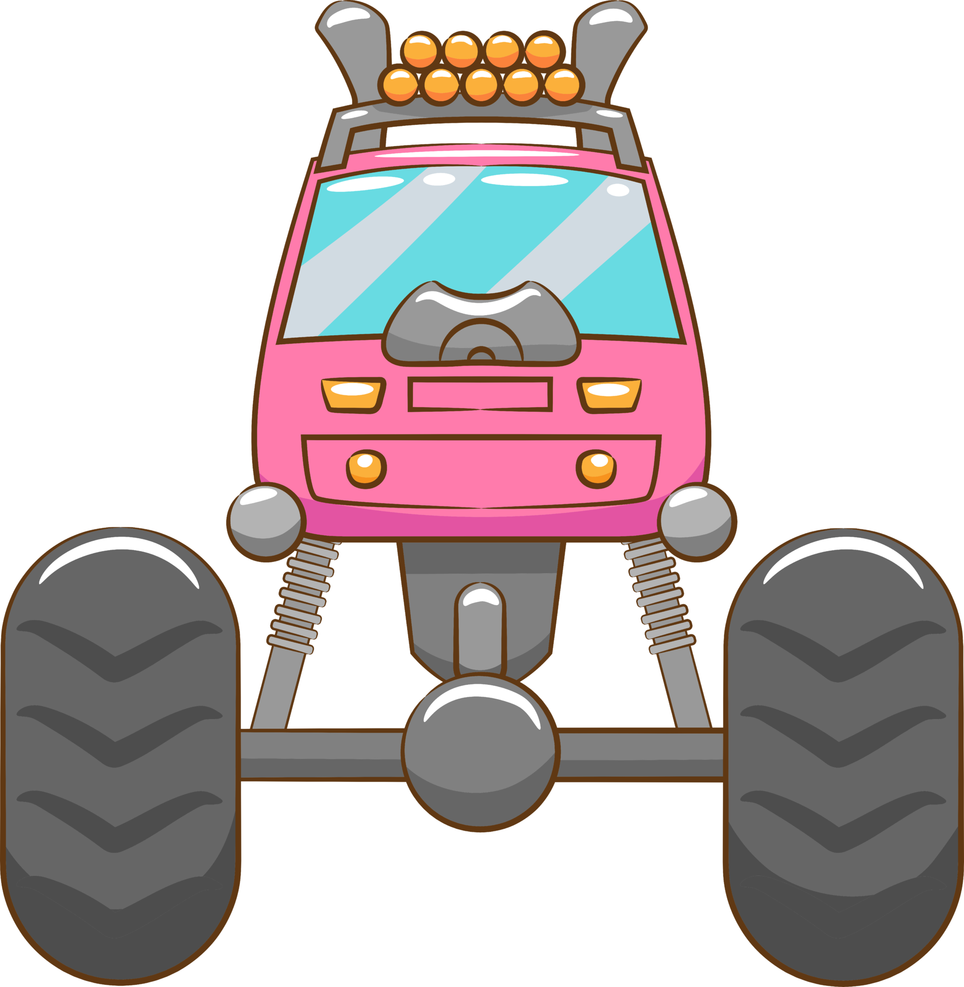 Monster truck png graphic clipart design 19907543 PNG