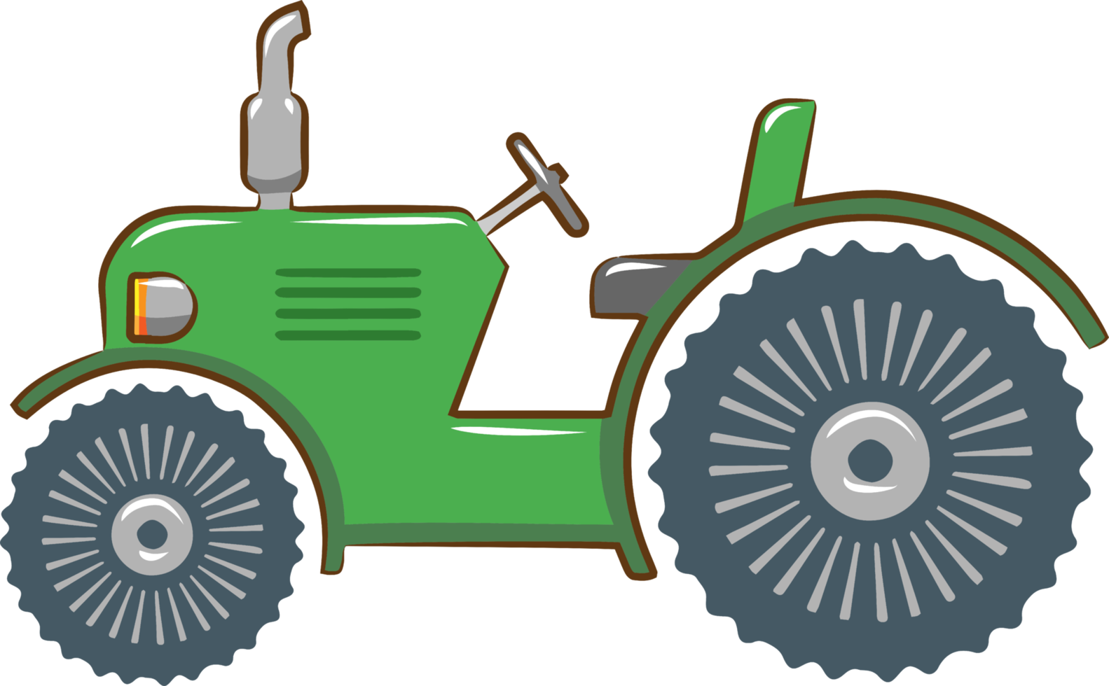 Free Tractor png graphic clipart design 19907545 PNG with Transparent  Background