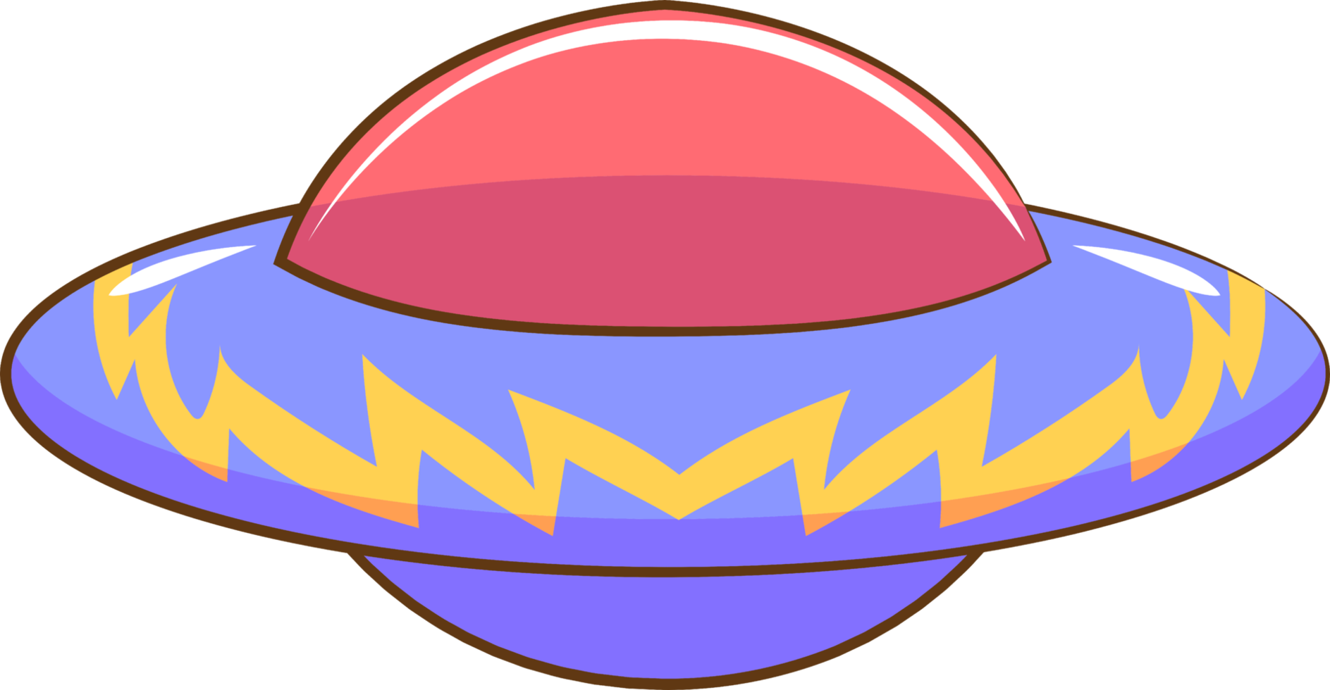 Ufo png graphic clipart design