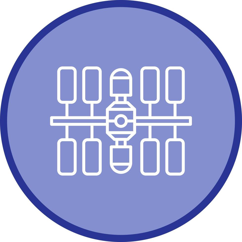 Space Station Vector Icon