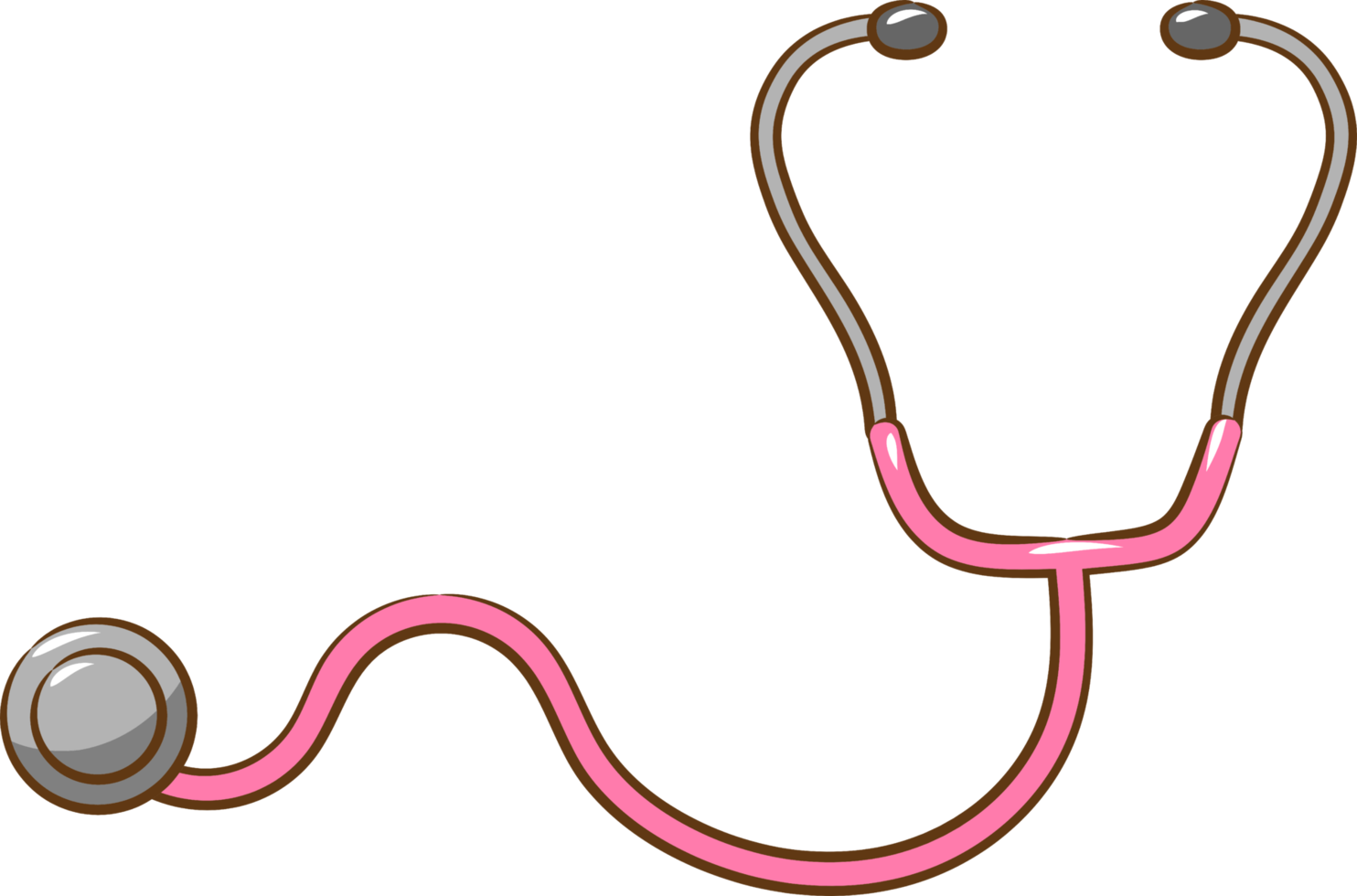 Stethoscope png graphic clipart design 19907667 PNG