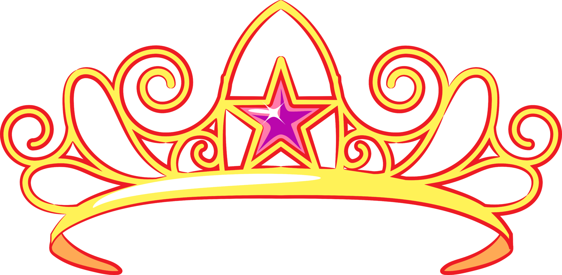 Princesse couronne png graphique clipart conception