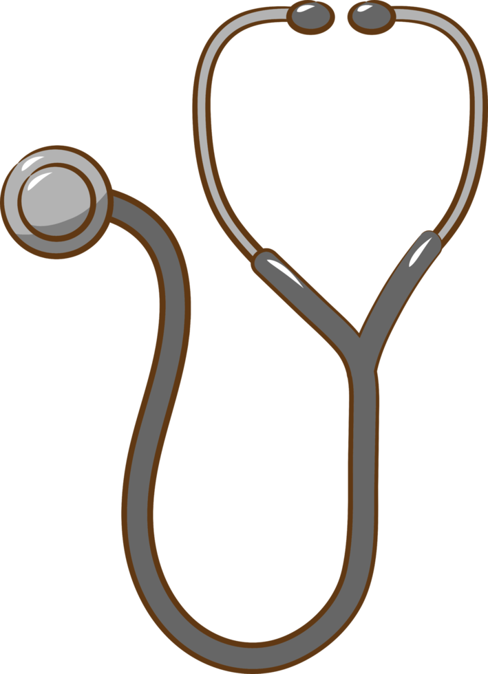 Stethoscope png graphic clipart design