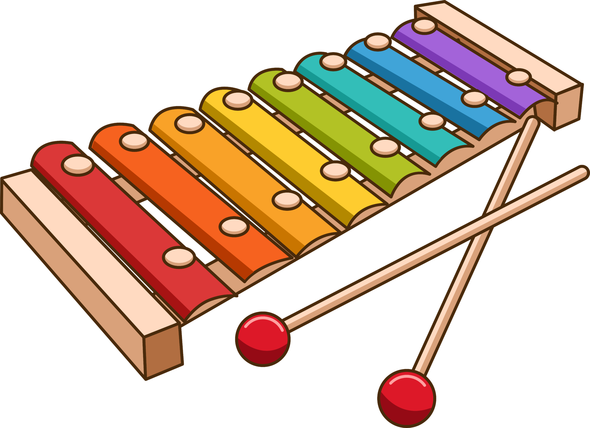 Free xylophone png graphic clipart design 19907685 PNG with Transparent  Background
