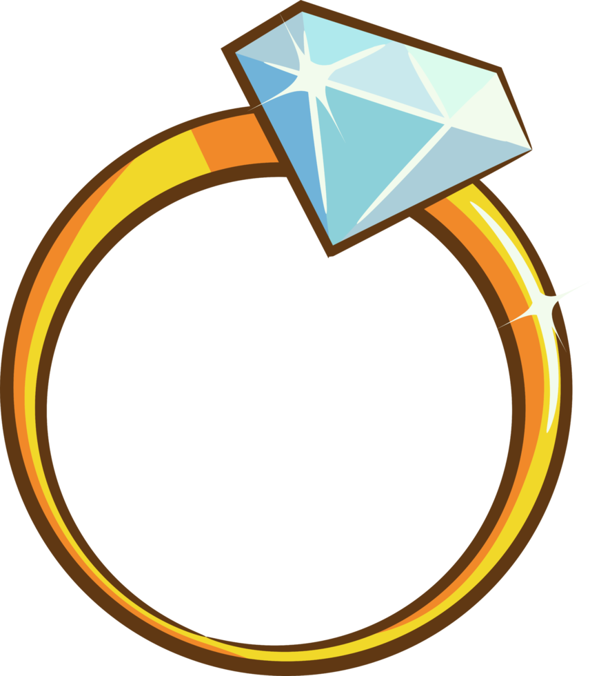 Boda anillo png gráfico clipart diseño