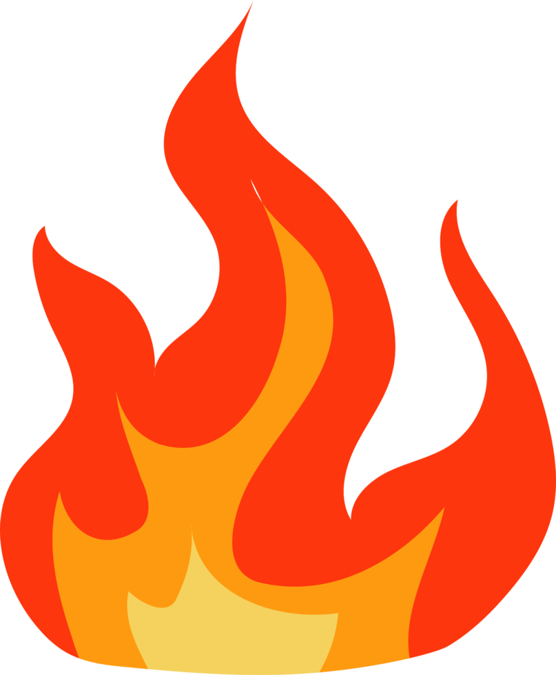 fuego png gráfico clipart diseño