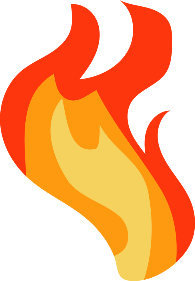 fuego png gráfico clipart diseño