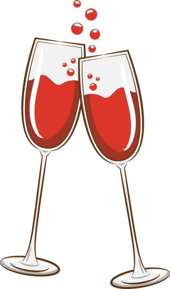 Wine glass png graphic clipart design