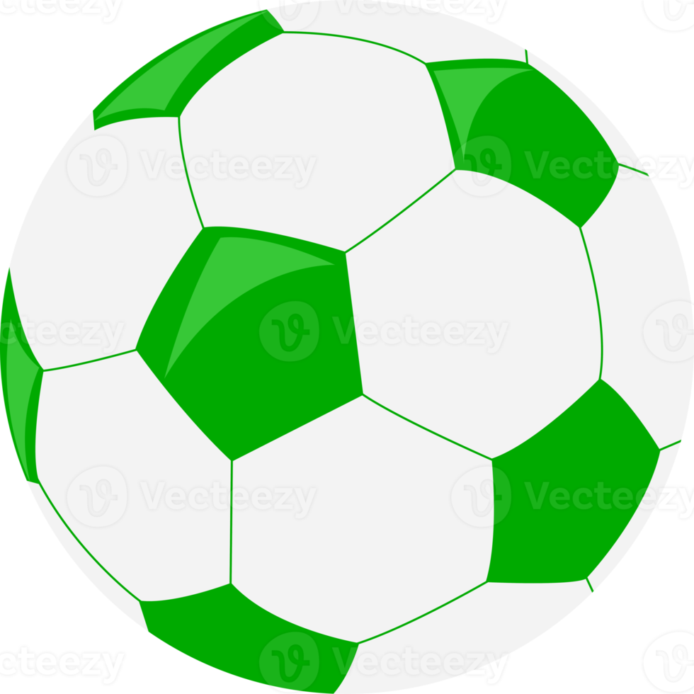 soccer football illustration isolated green png