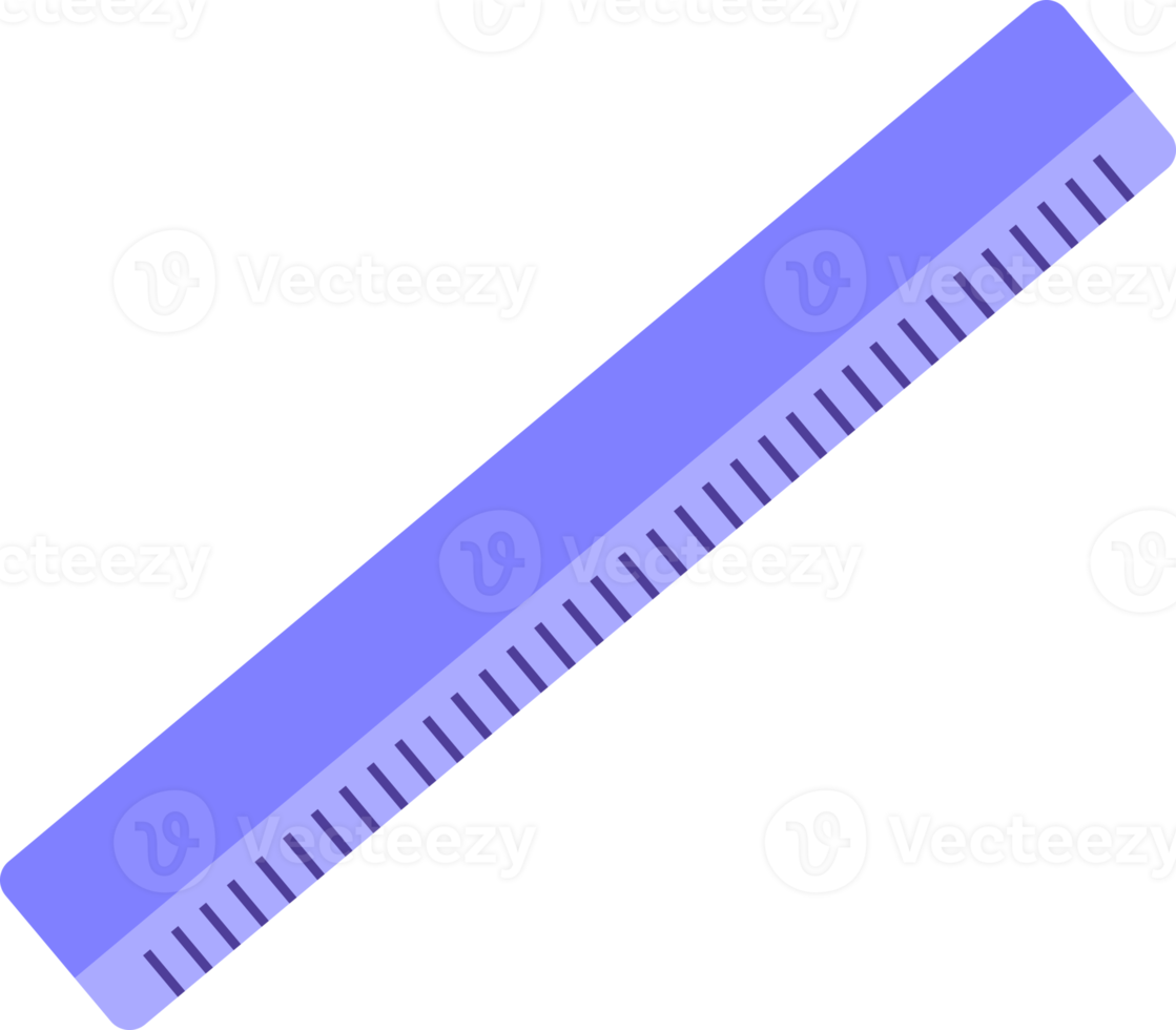 régua roxa em branco png