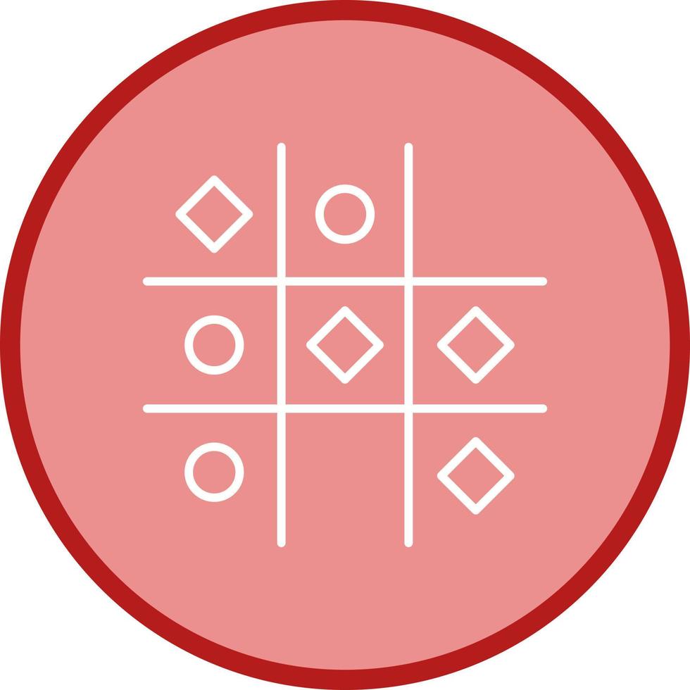 Tic Tac Toe Vector Icon