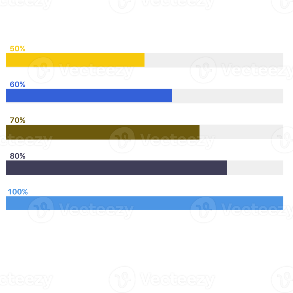 graph infographic icon isolated element graph on paper bar graph png