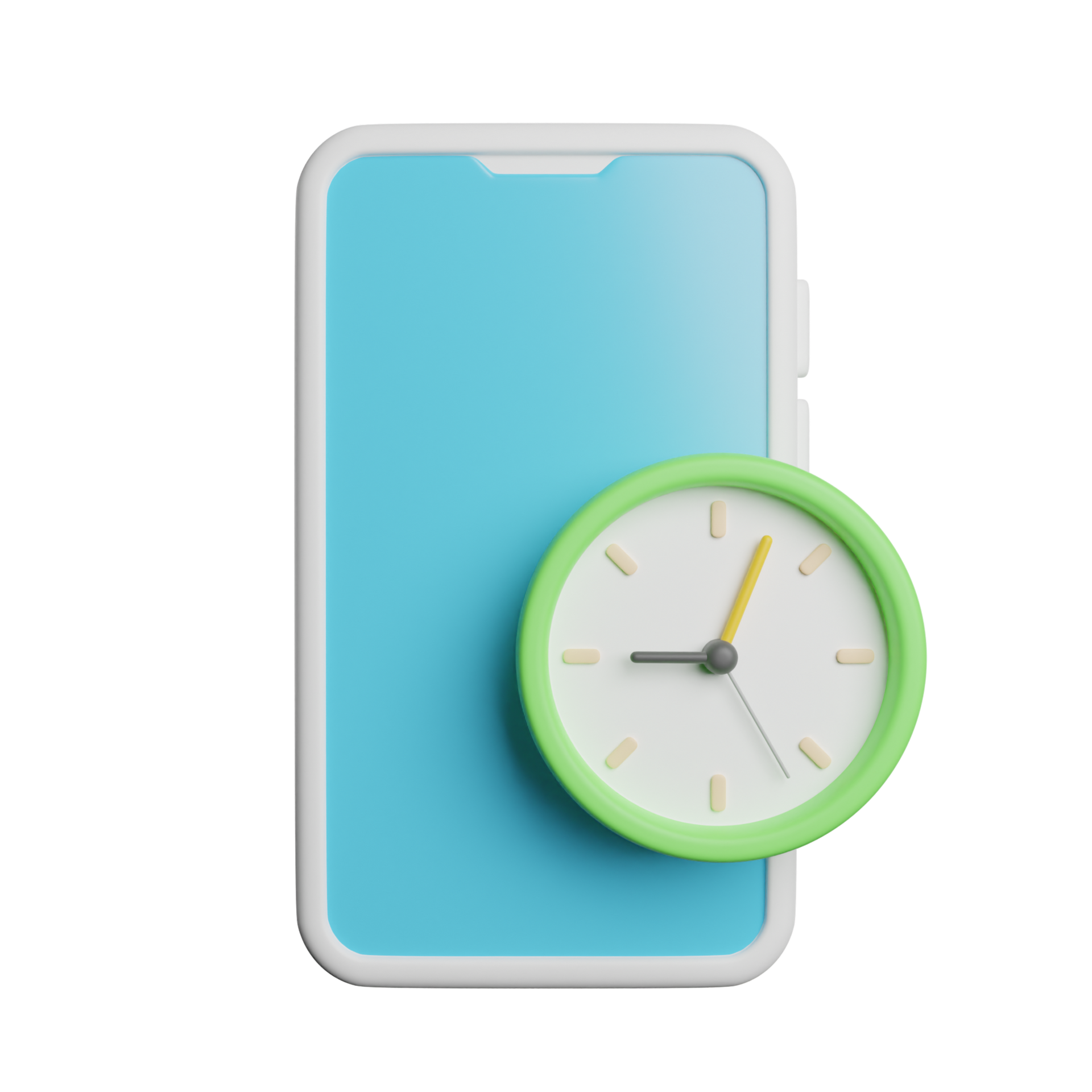 Phone Clock Time 19908165 PNG