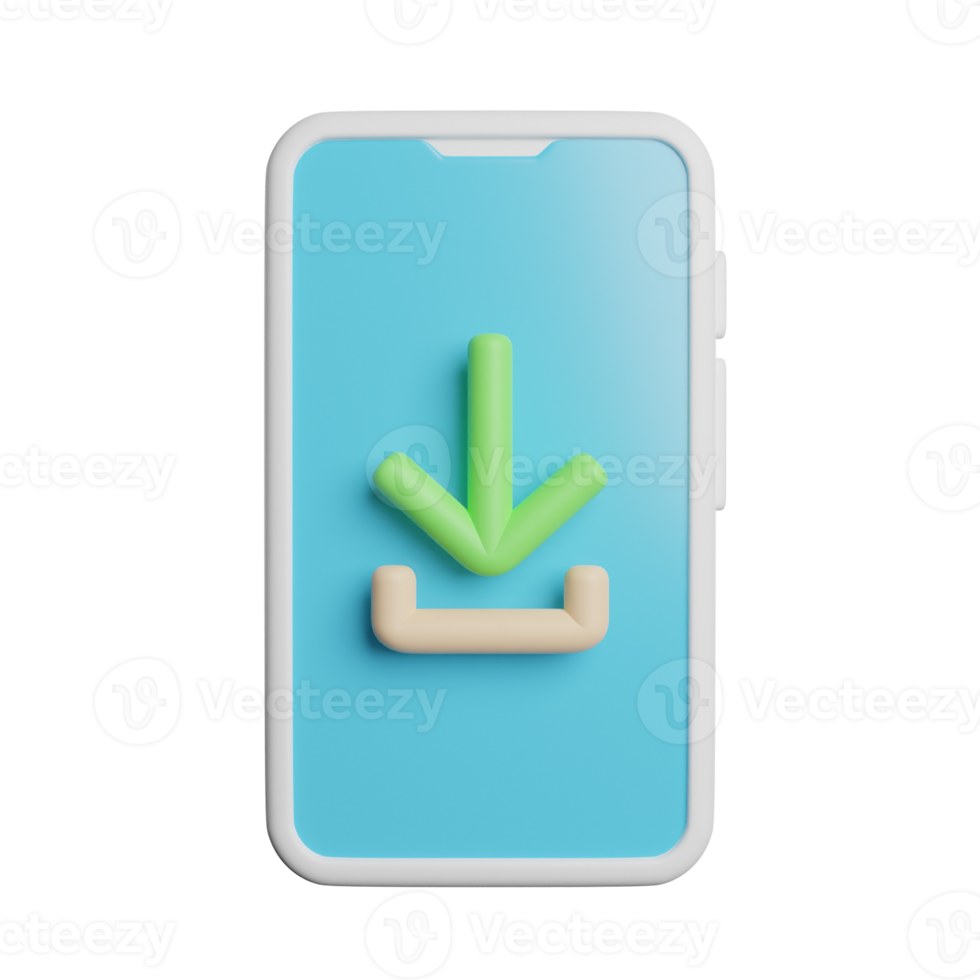 Phone Download Sign png