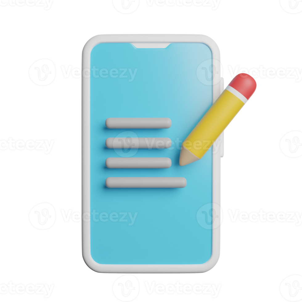 Phone Typing Text png