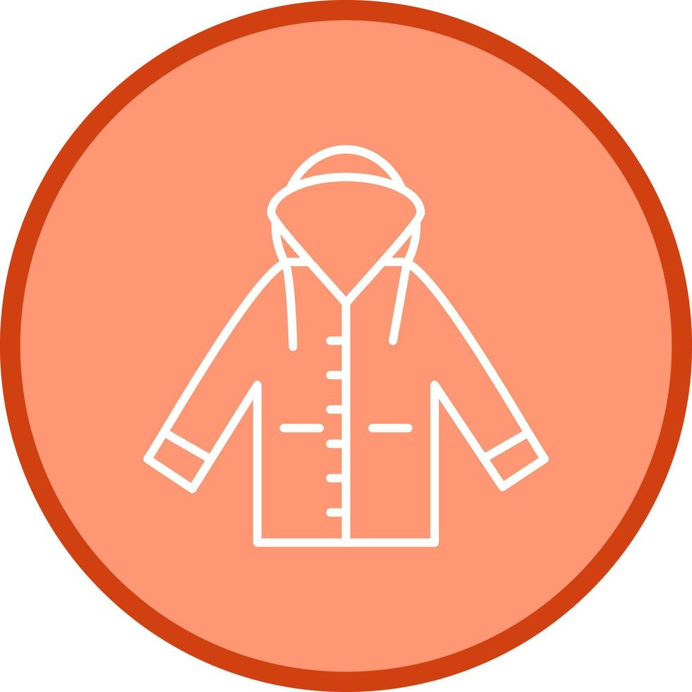 Raincoat Vector Icon