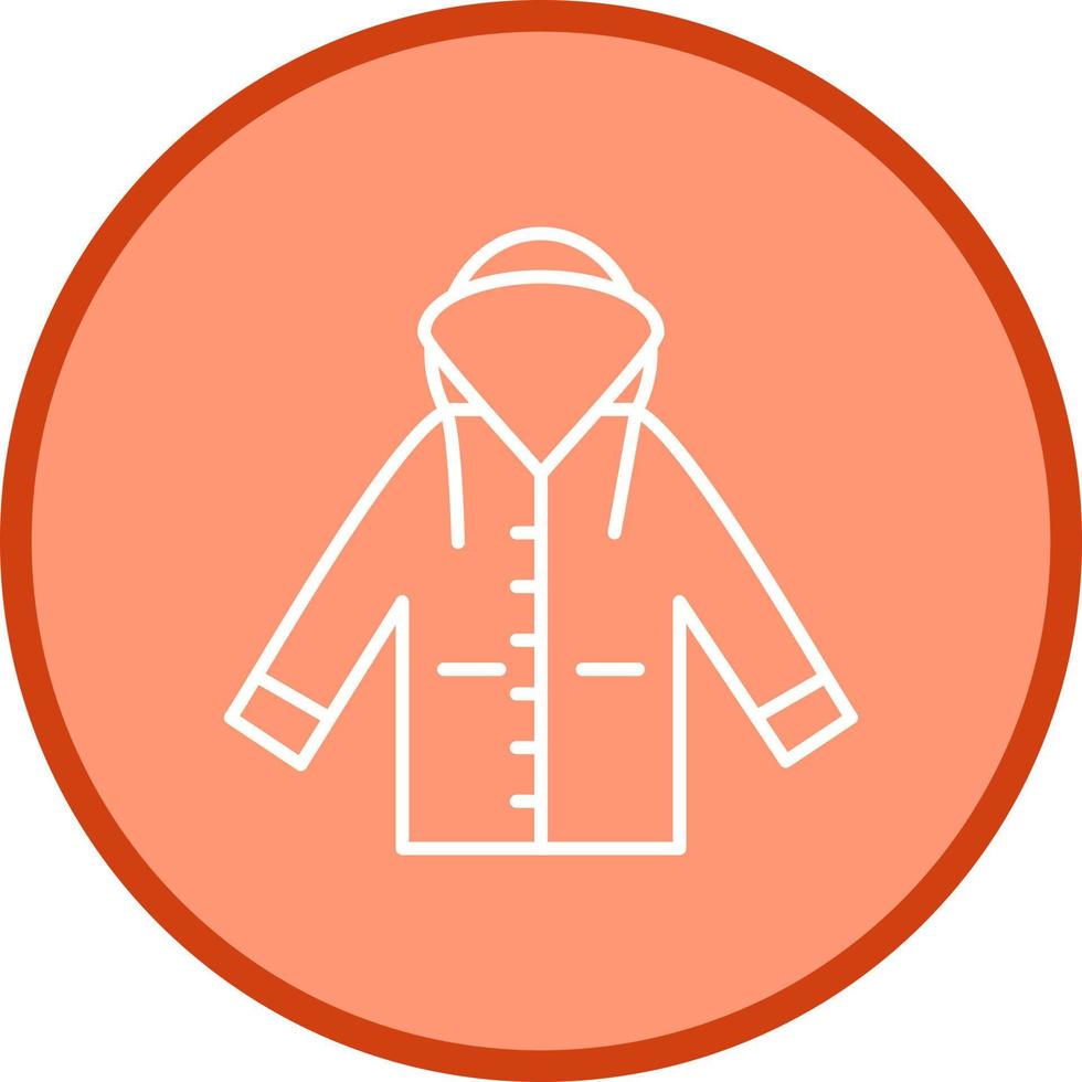 Raincoat Vector Icon