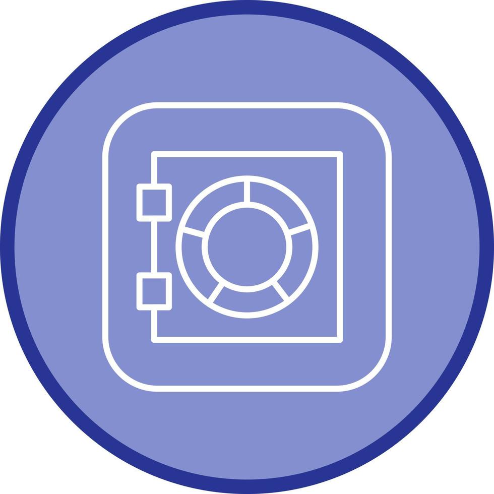 Safe Box Vector Icon