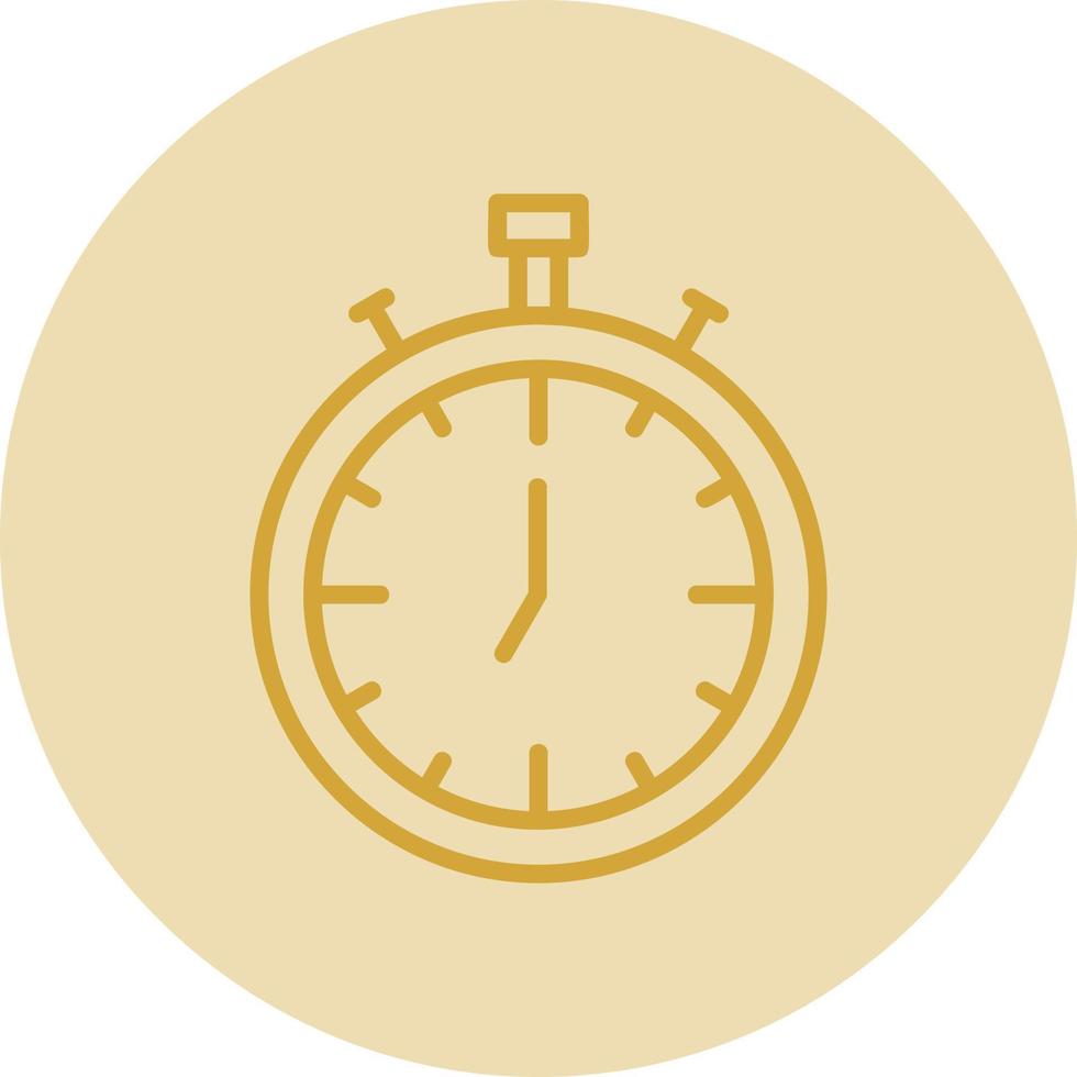 Stopwatch Vector Icon Design