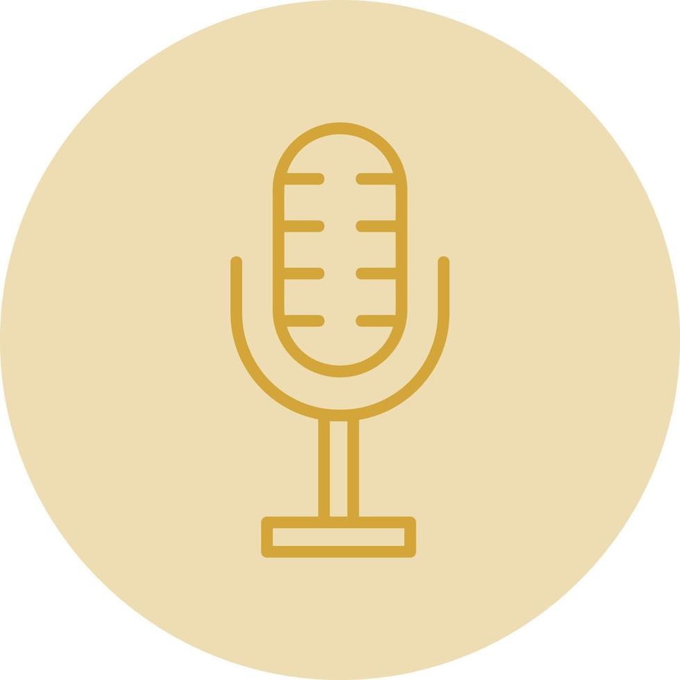 Microphone Vector Icon Design