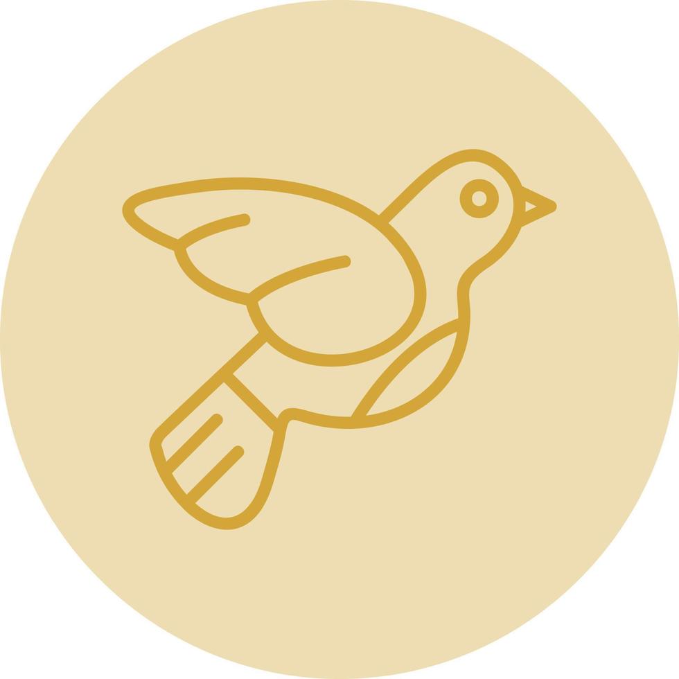 Dove Vector Icon Design