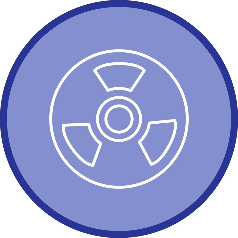Nuclear Vector Icon