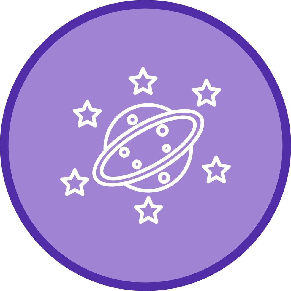 Saturn Vector Icon