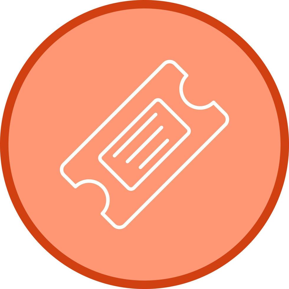 Ticket Vector Icon